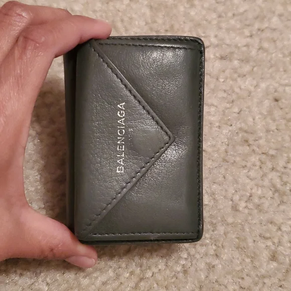 Balenciaga Black Mini wallet Unisex